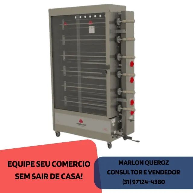 Assadeira Para 30 Frangos Progas 