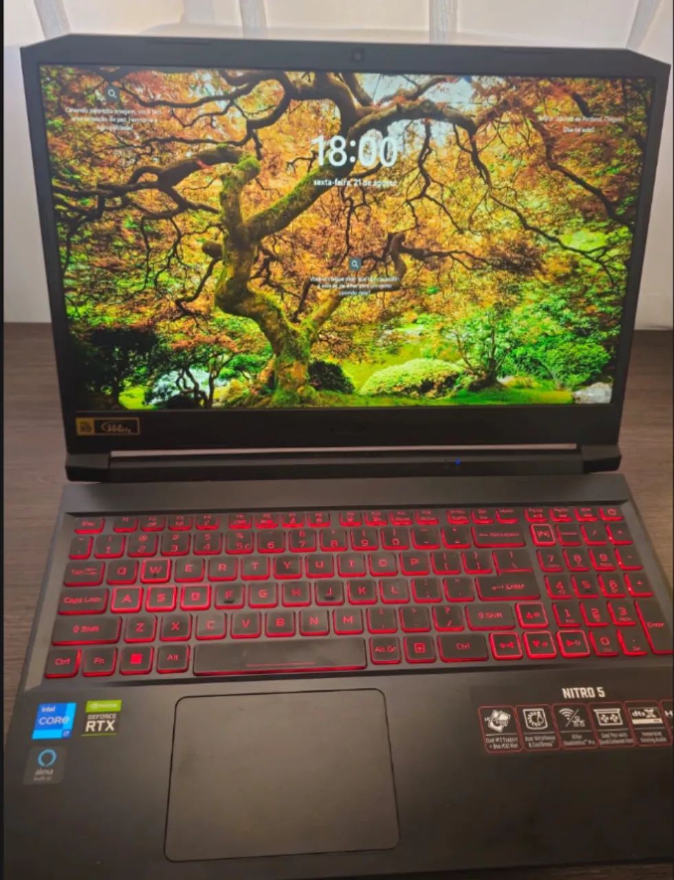Notebook Gamer Nitro 5 I7 3050ti - Foto 4