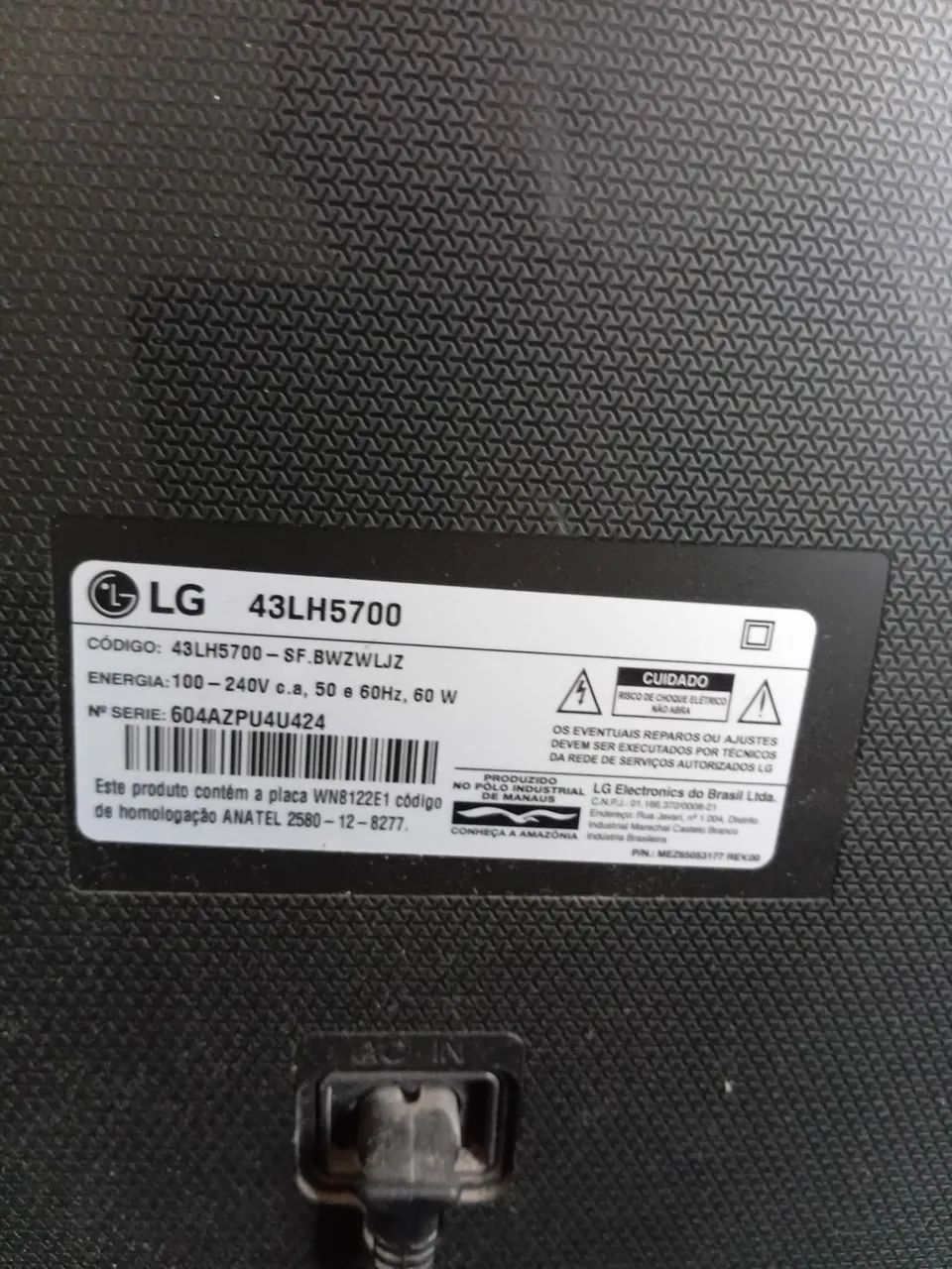 Tv smart LG 43 polegadas 