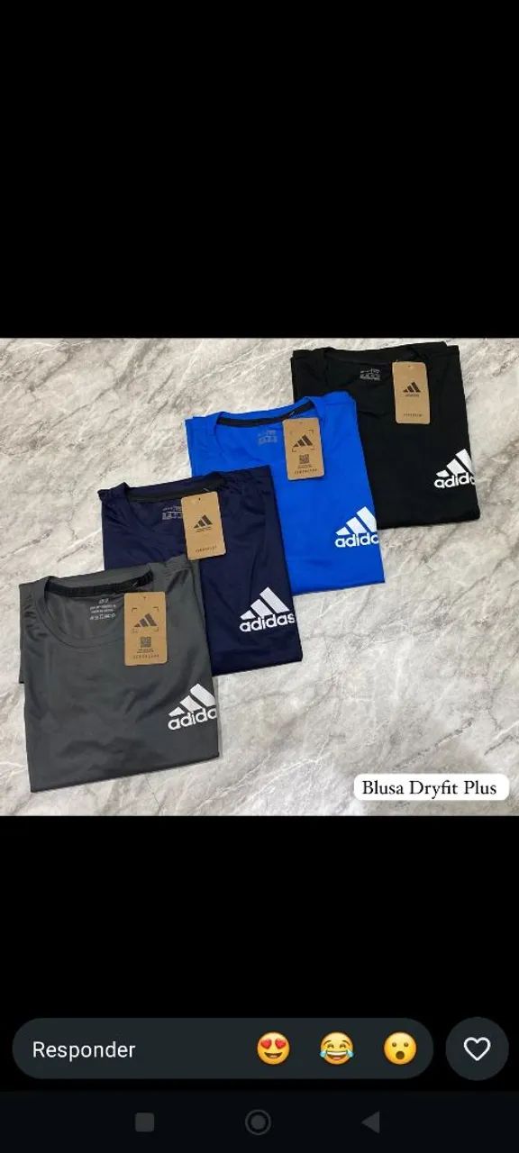 camisas dry fit plus sizes do g1 ao g6 - Foto 4