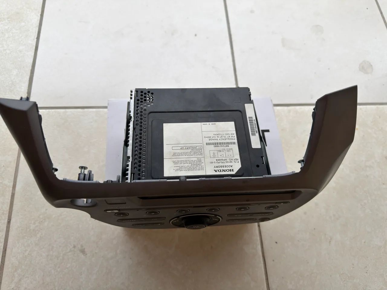 Rádio original Honda Fit EX/EXL 2009/2013 - Foto 4