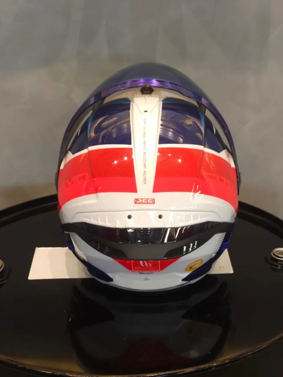 Capacete Moto Aberto Mt Cosmo Stellar Dupla Viseira Oculos - Foto 4