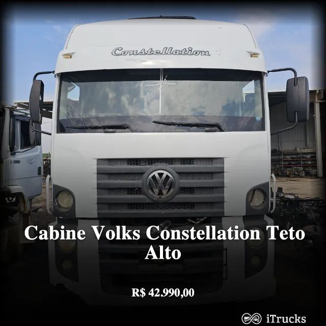 Cabine Volks Constellation Teto Alto 25370 Ano 2011 - Foto 2