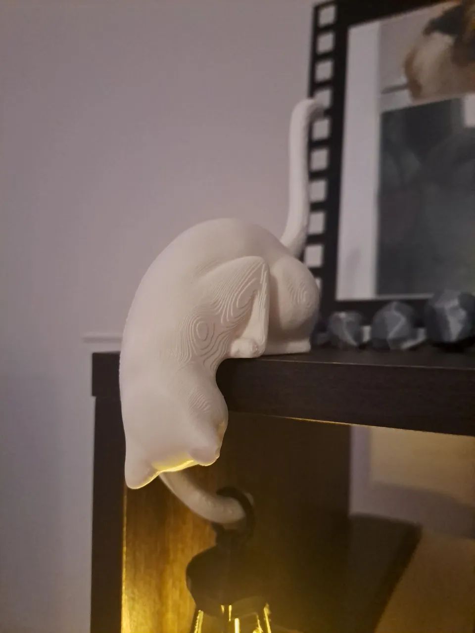 Gancho de prateleira de Gato com Lanterna  - Foto 2