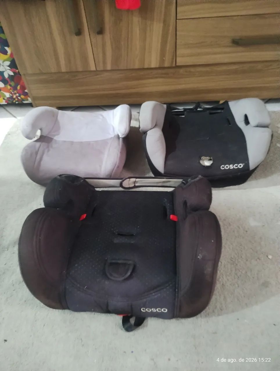 Assento de carro conservados