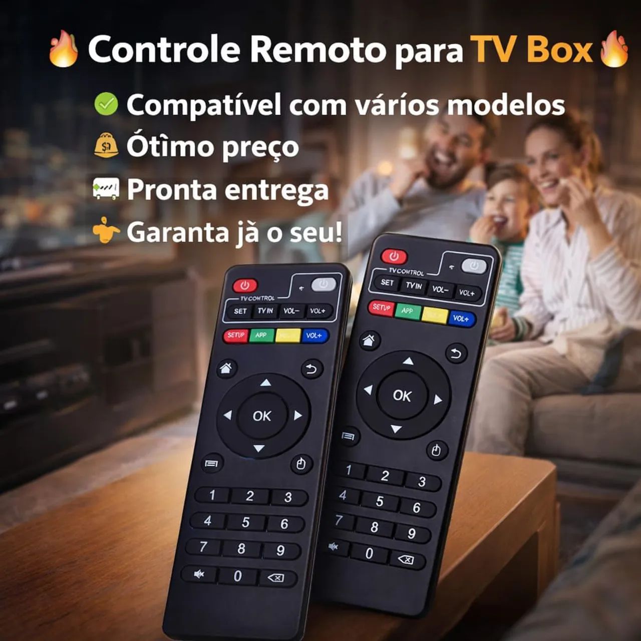 Controle para aparelho box