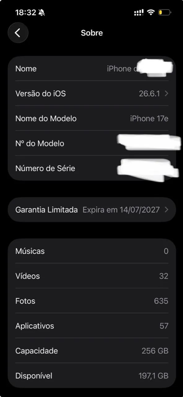 V/T Iphone 17e, 256gb  - Foto 3