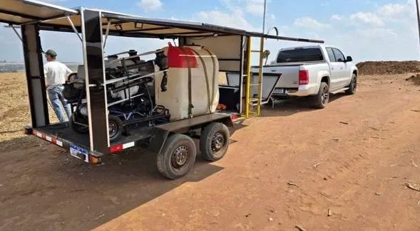 Carreta / trailer para drone agrícola  - Foto 3