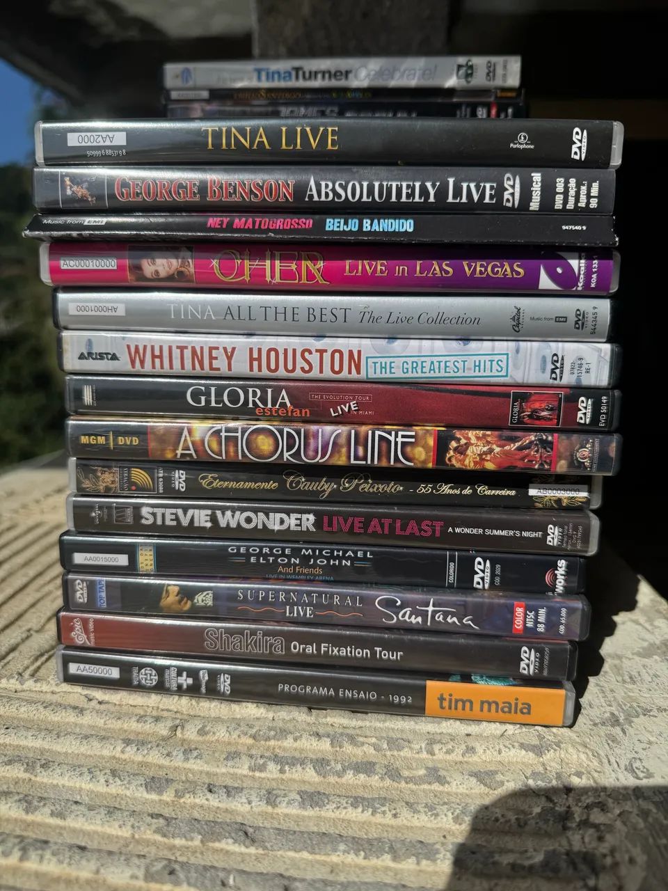 DVDs originais 10 reais 