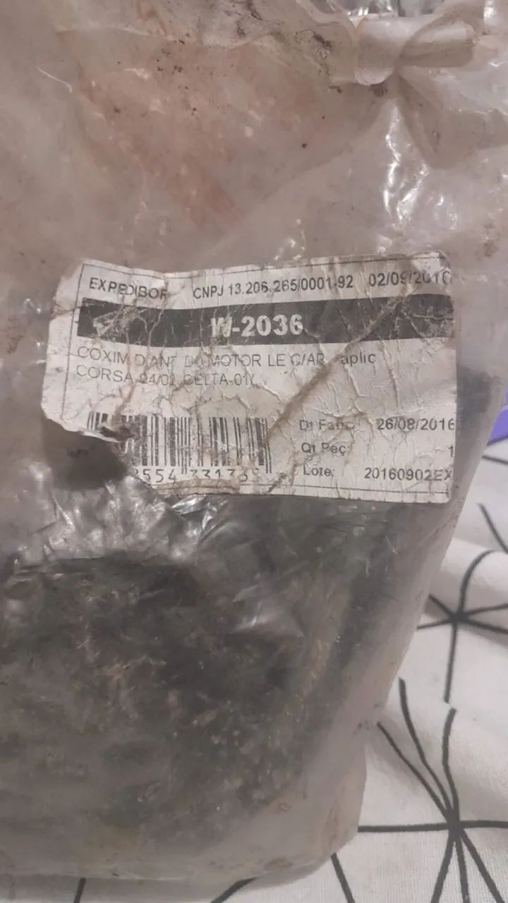 coxim motor lado esquerdo corsa e celta - Foto 3