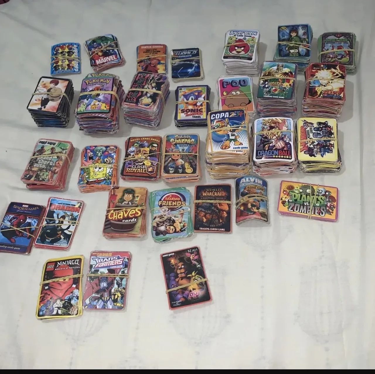  Cartinhas de bafo - cards game