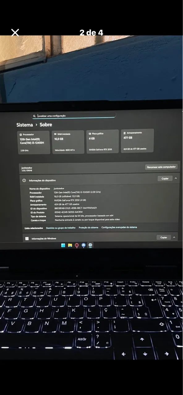 Vendo ou Troco Notebook! - Foto 3