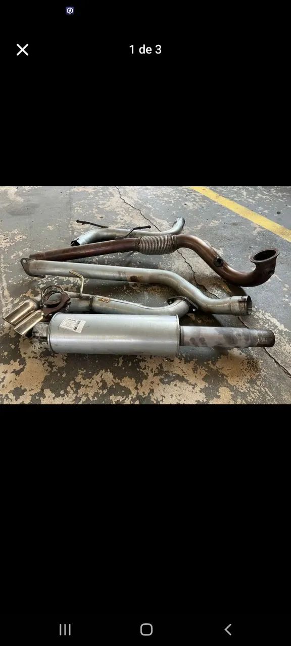 À Venda: Kit Escape Performance - Downpipe e Catback! ?