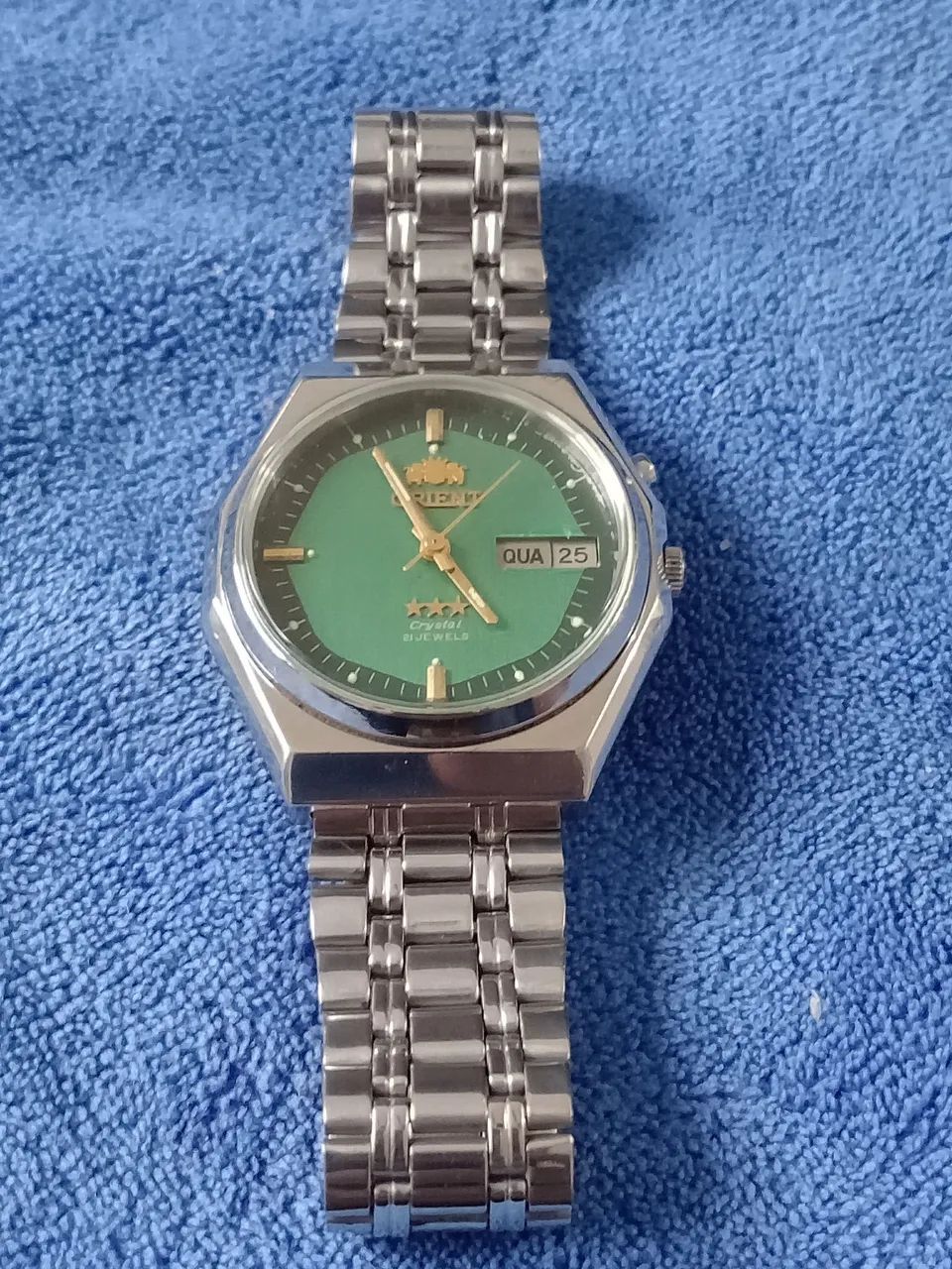 Orient três estrelas automático 1987 - Foto 2