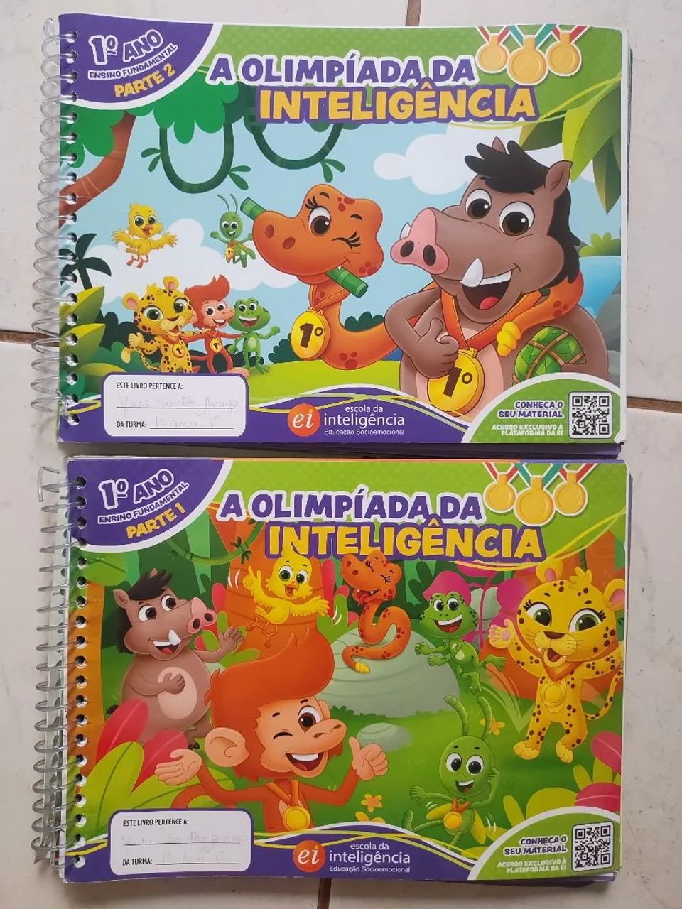 Olímpia da inteligência 1° ano ensino fundamental parte 1/2