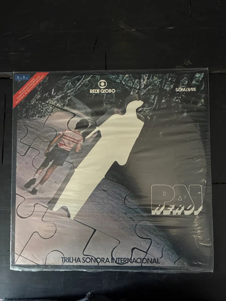 Lp vinil NOVELA PAI HERÓI  RED Globo 