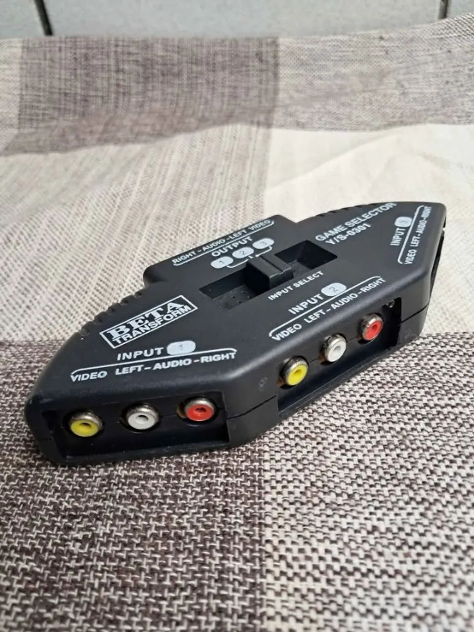 Chaveador Beta Teansform AV/RCA seletor 3 entradas e 1 saida p TV, DVD, ps2 , ps3 - Foto 5