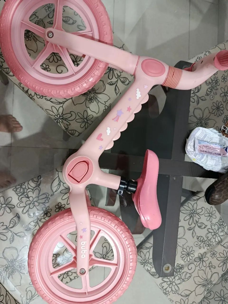 Bicicleta de Equilíbrio Unicórnio Buba - Foto 5