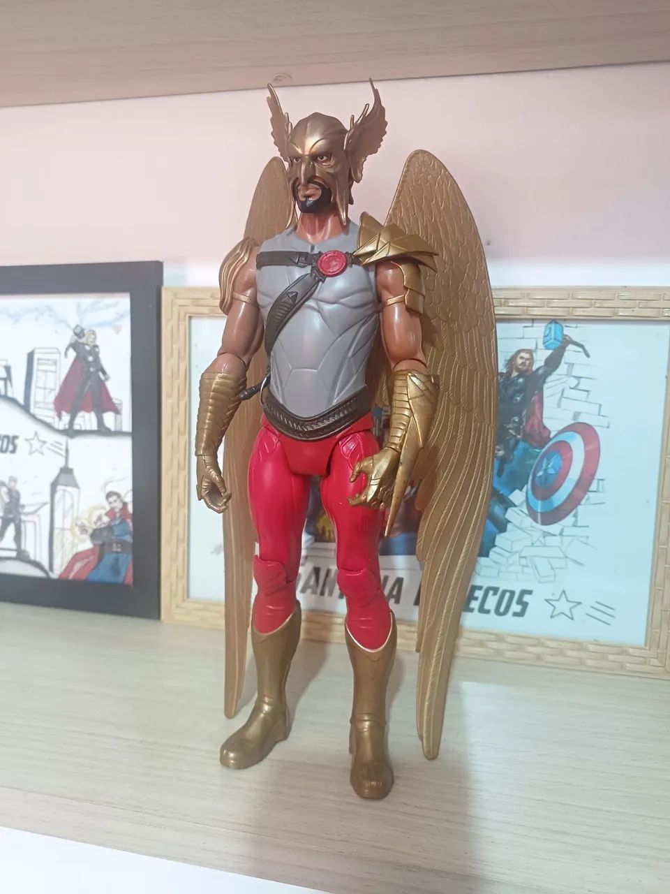 Gaviao Negro 30cm original marca Hasbro  - Foto 4