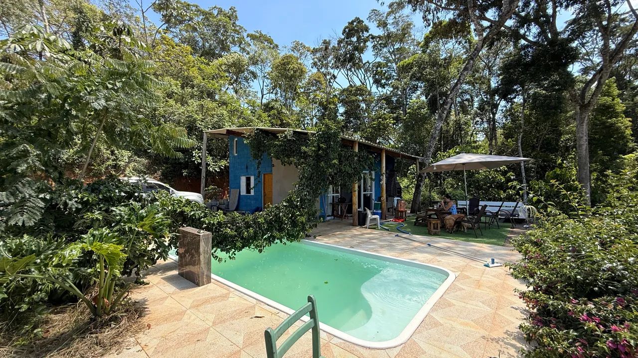 Chácara em santa branca com piscina 