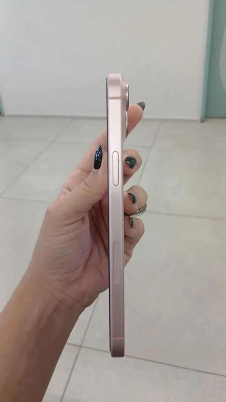iPhone 15 PLUS 128GB COMPLETO ROSA - Foto 4