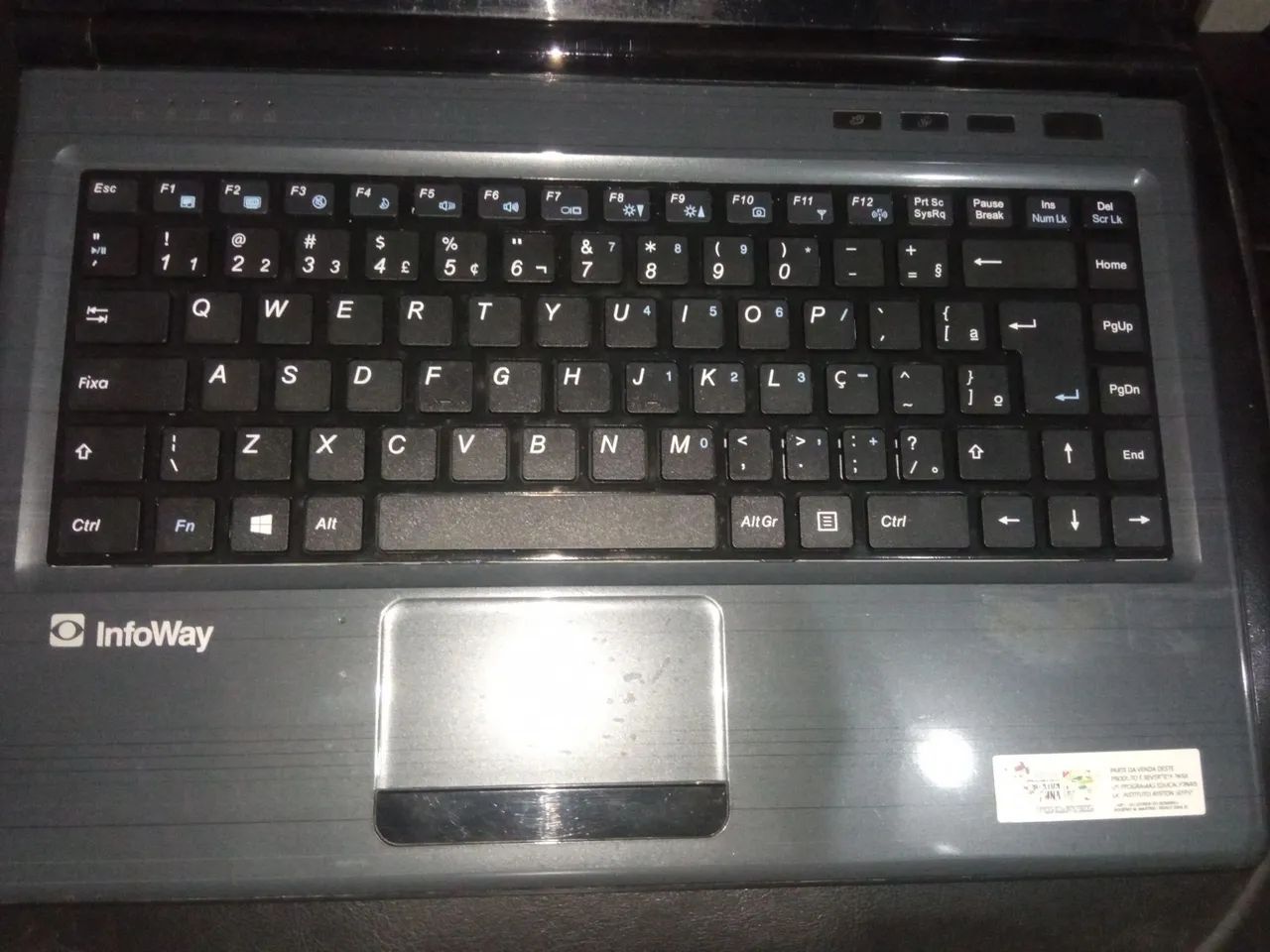 Carcaça notebook Itautec A7520 - Foto 2