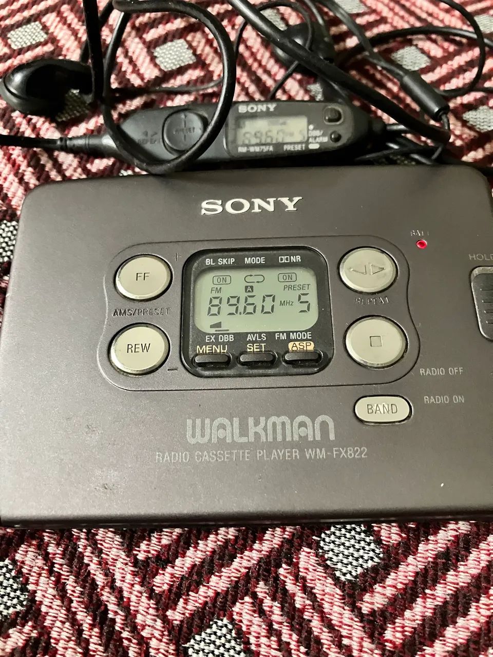 Walkman Sony WM-FX822 Raríssimo - Aparelhos de Som - Santo Antônio