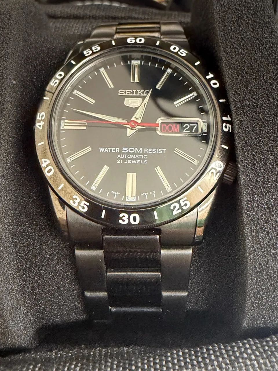 DESAPEGO colecionador para colecionador! RELÓGIO DIVER SEIKO AUTOMATICO 21 FULL BLACK  - Foto 3