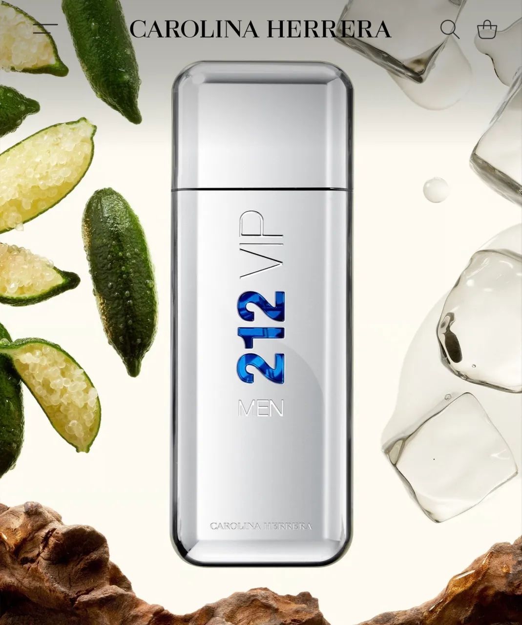perfume 212 vip men carolina herrera 100ml - Foto 3