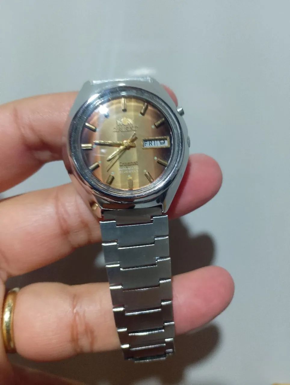 Relógio Orient Cristal antigo - Foto 4