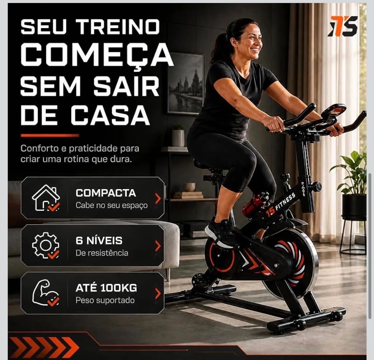 Bicicleta ergométrica  - Foto 3