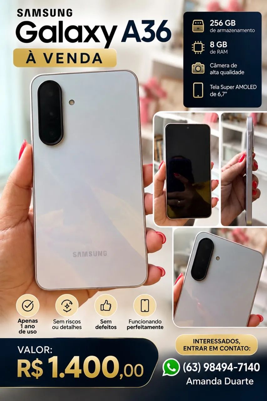 Vendo Samsung Galaxy A36