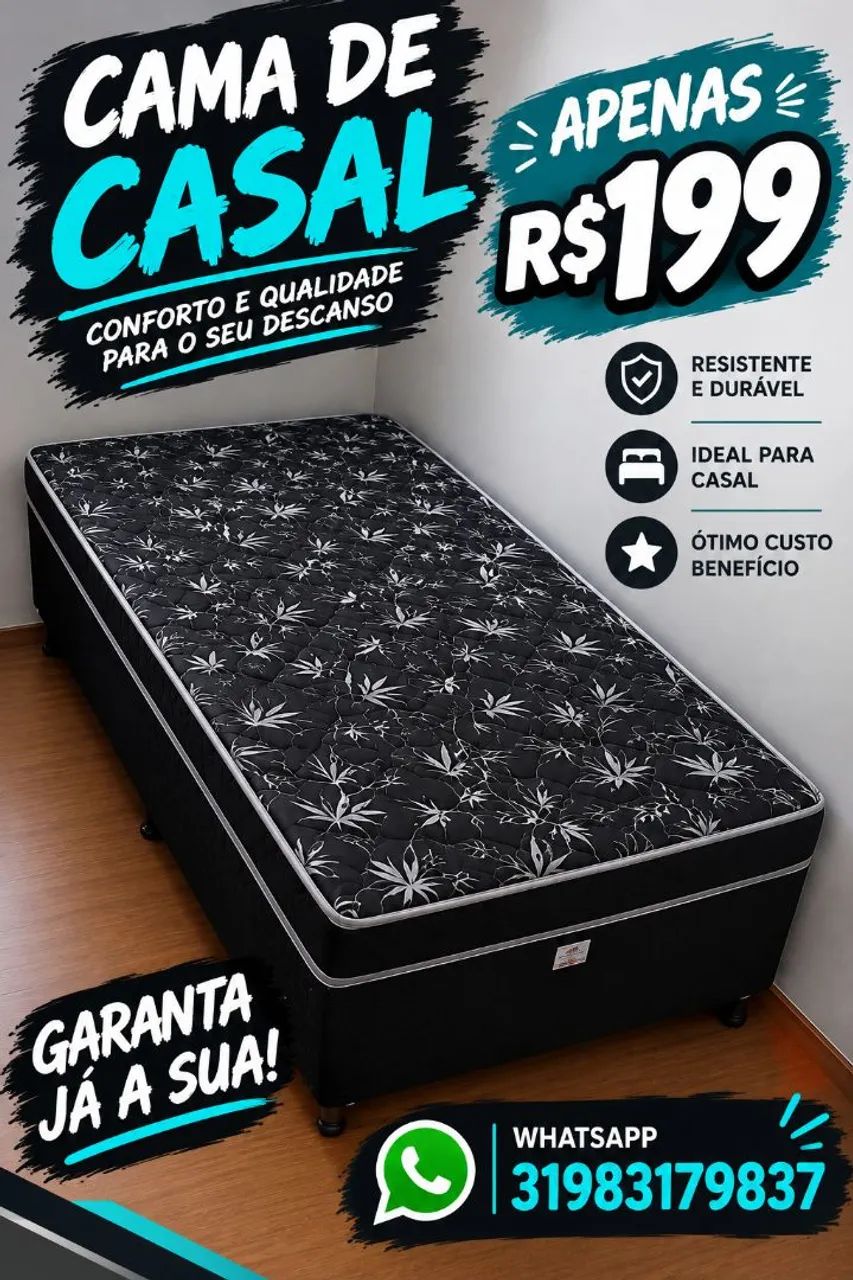 Cama solteiro