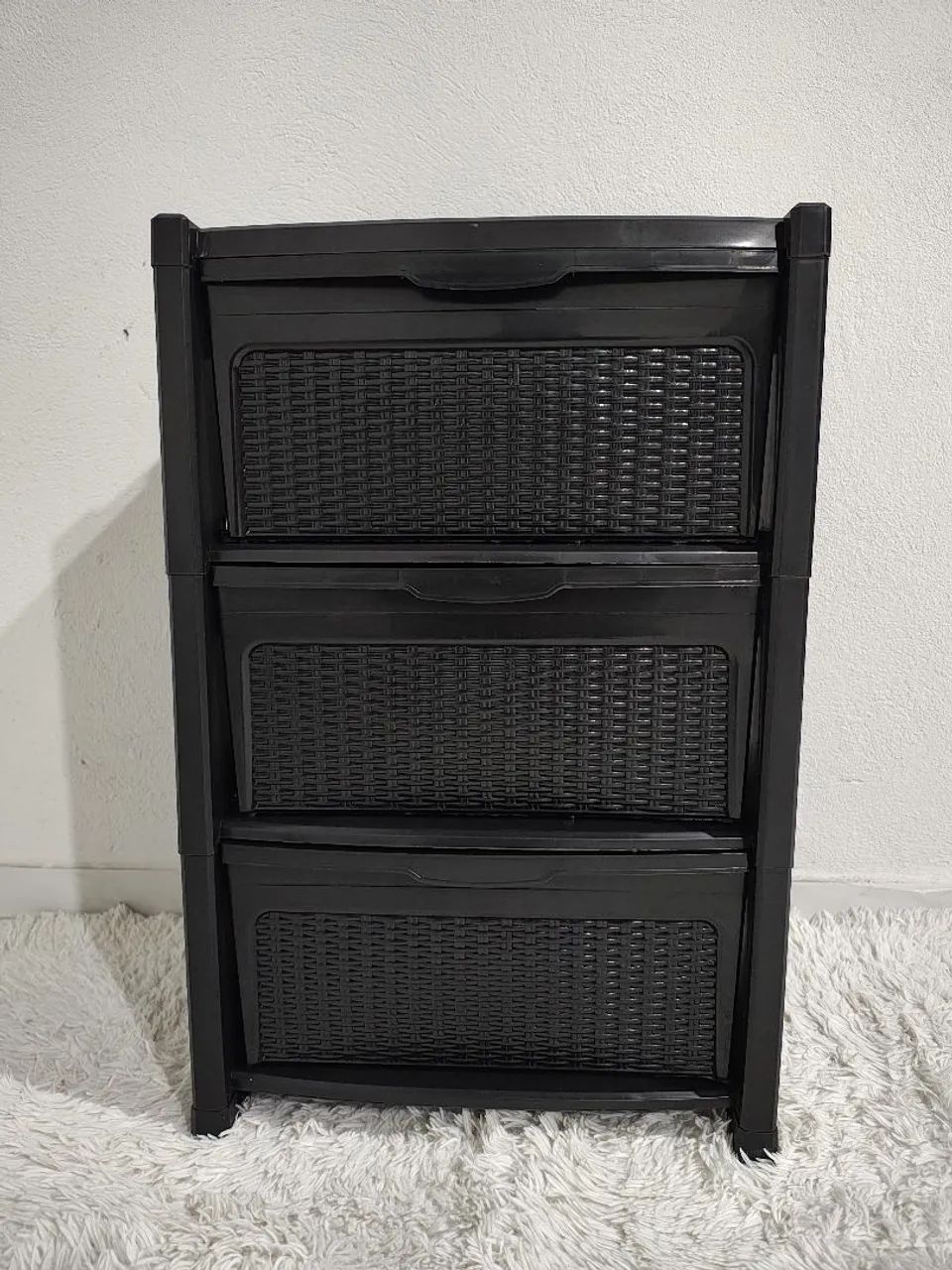 Gaveteiro rattan com 3 gavetas  - Foto 2