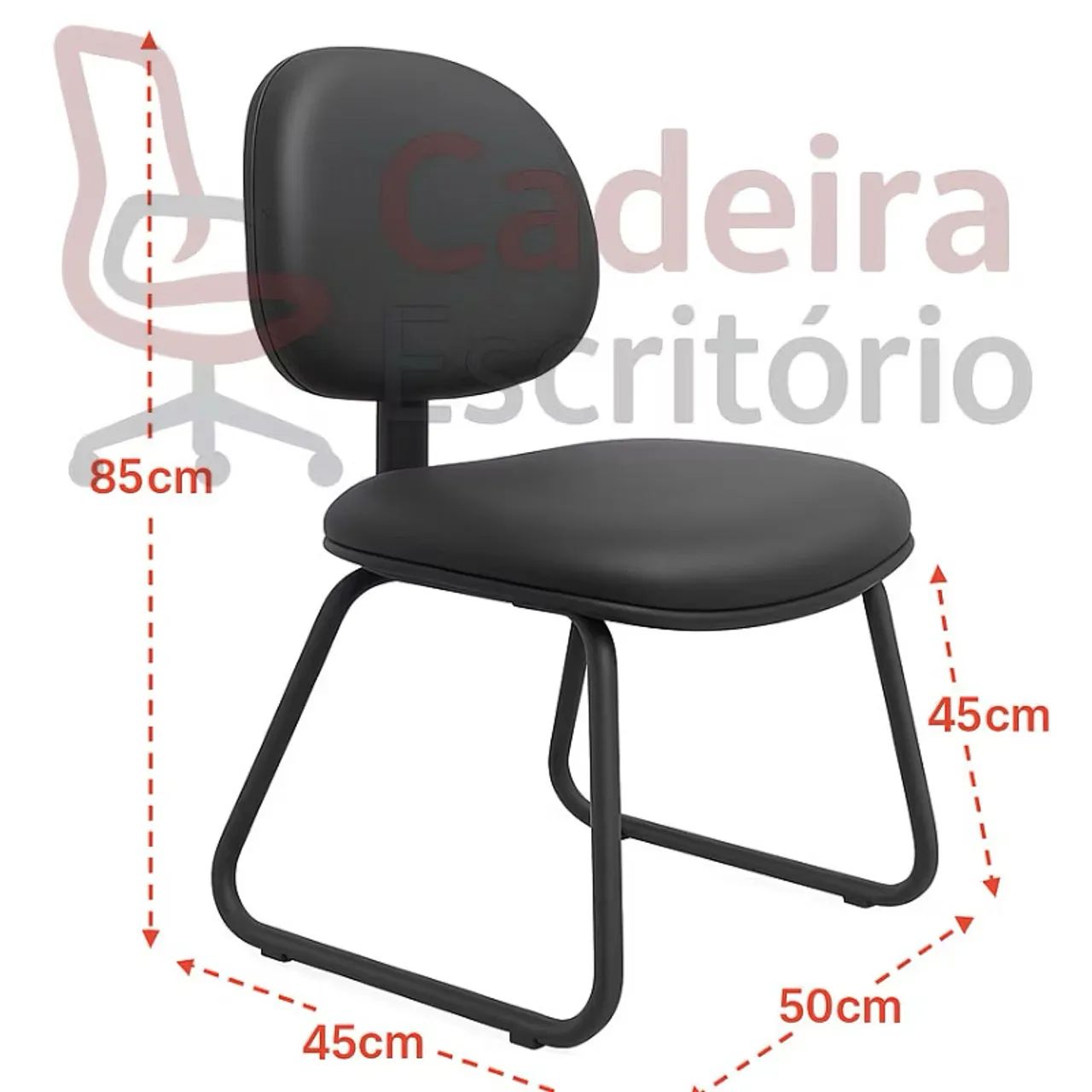Vendo cadeira de escritório  - Foto 5