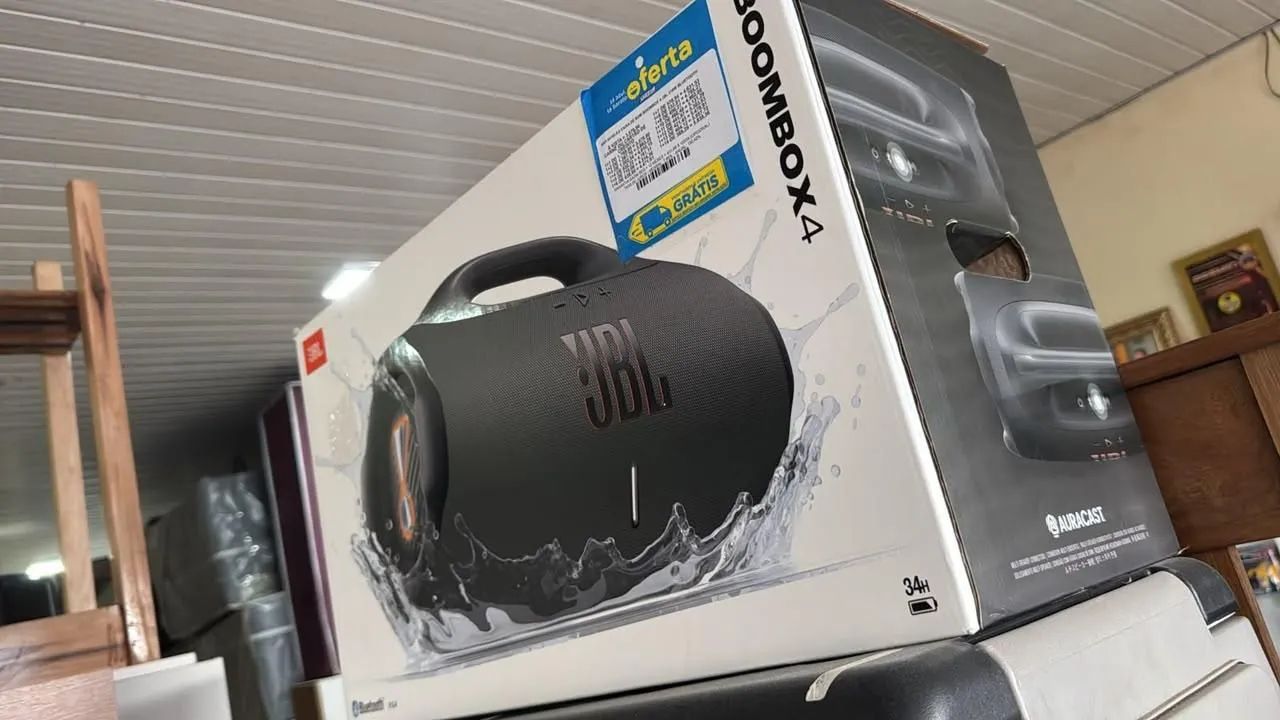 caixas de som Bluetooth JBL bombox 4 nova na caixa  - Foto 5