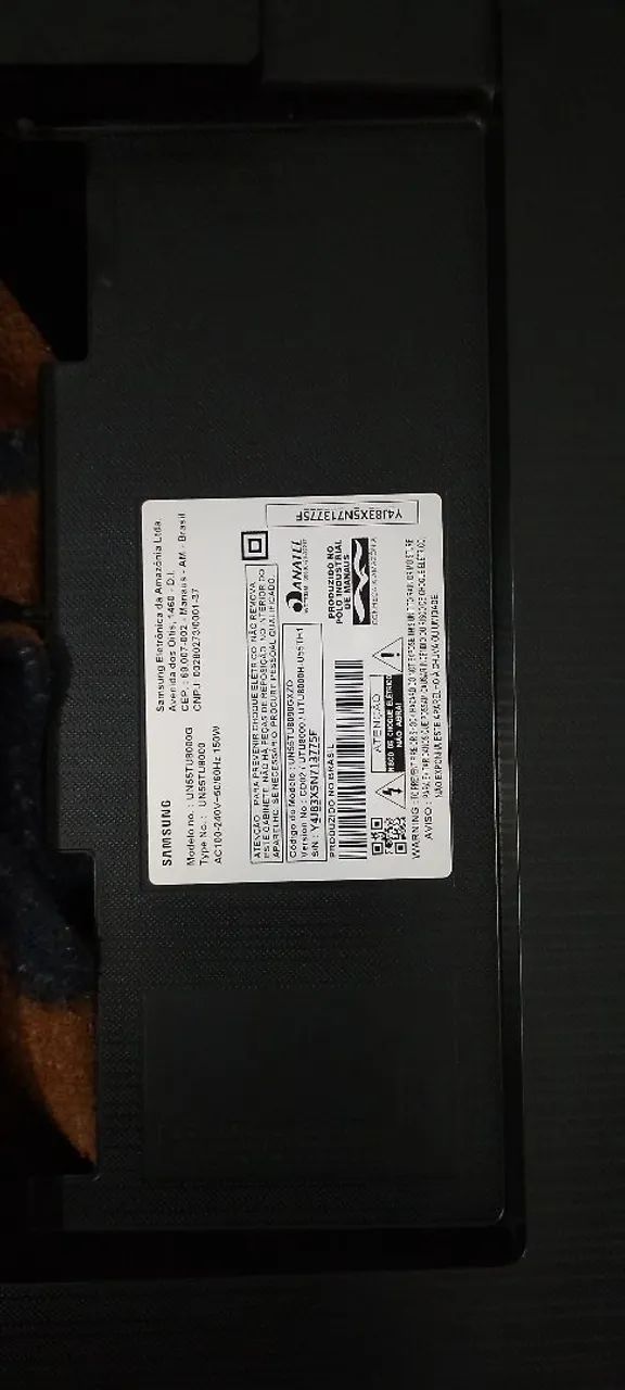 Tv Samsung smart 55 polegadas un55tu8000g