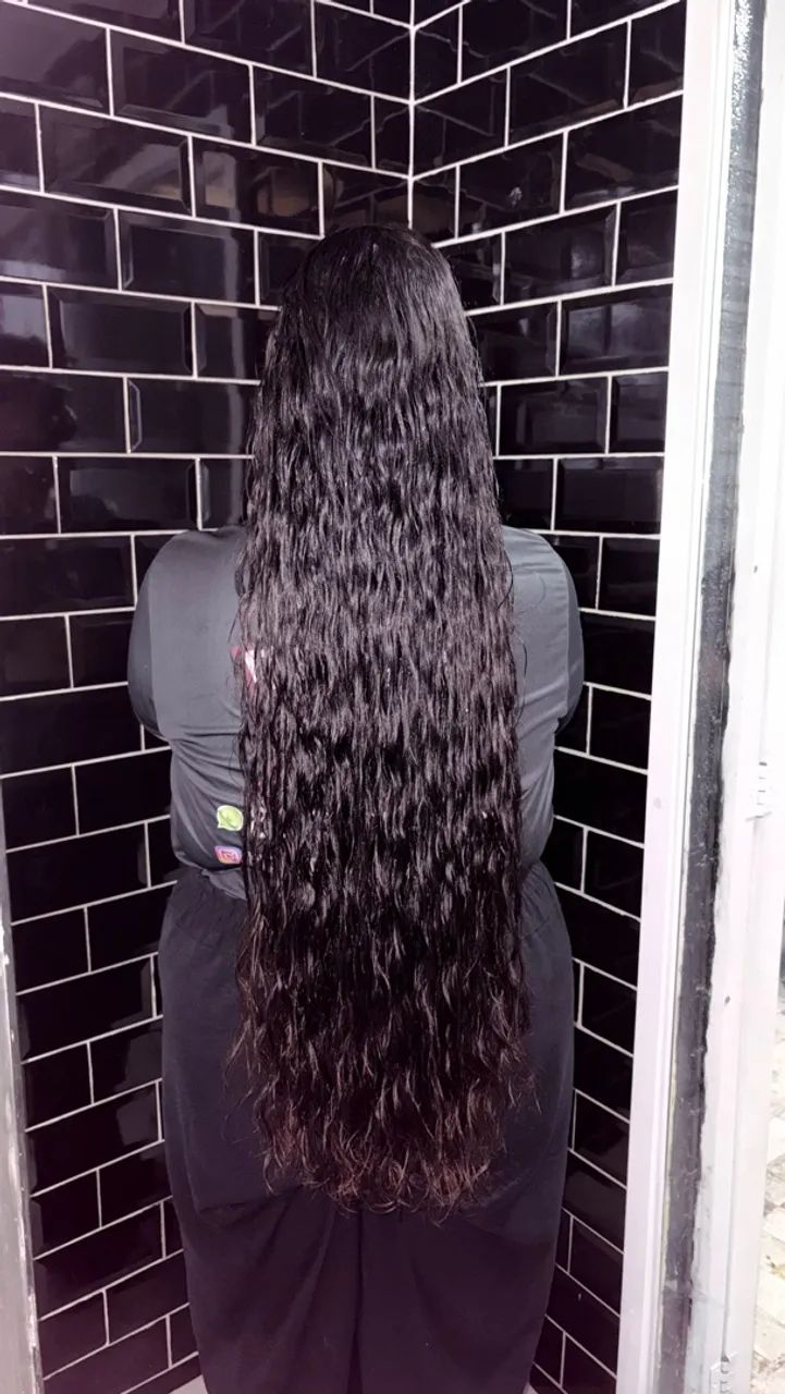 Cabelo humano 100% virgem