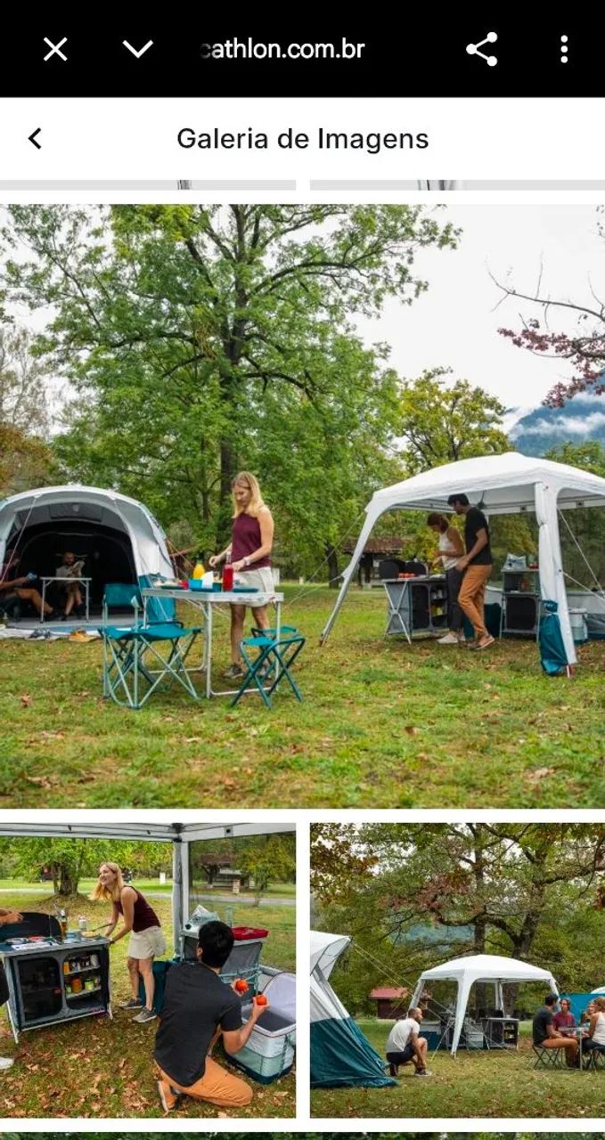Toldo de Camping Arpenaz Fresh Quechua - Foto 2