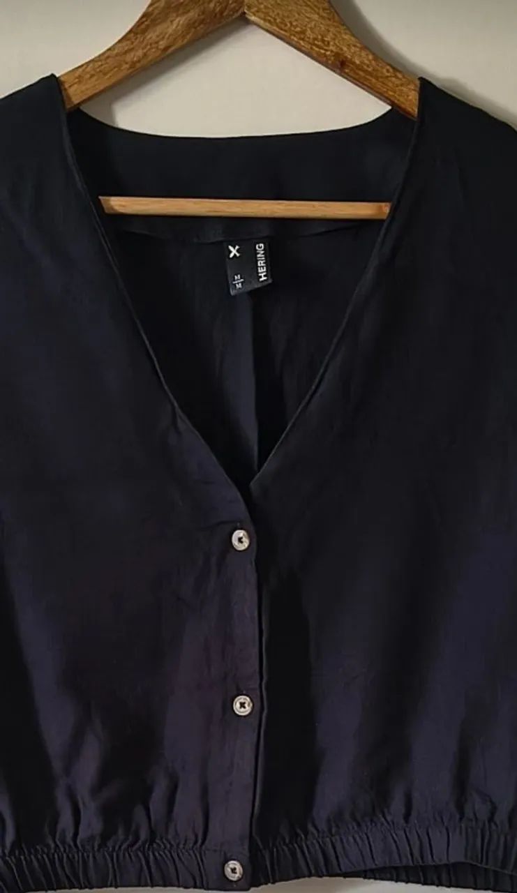 Croped Hering, tamanho M,mas veste M/G