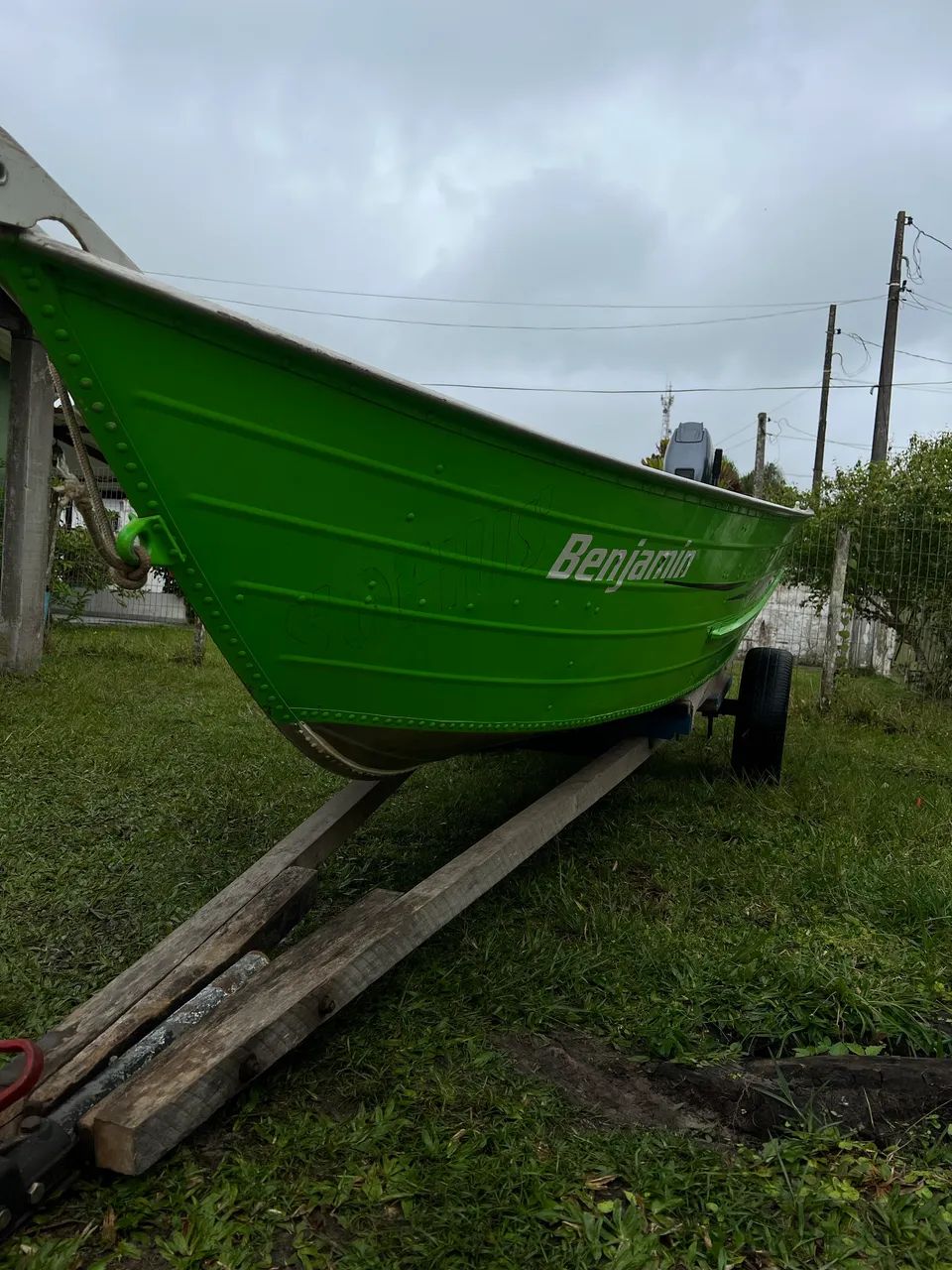 Barco alumínio 5 metros 