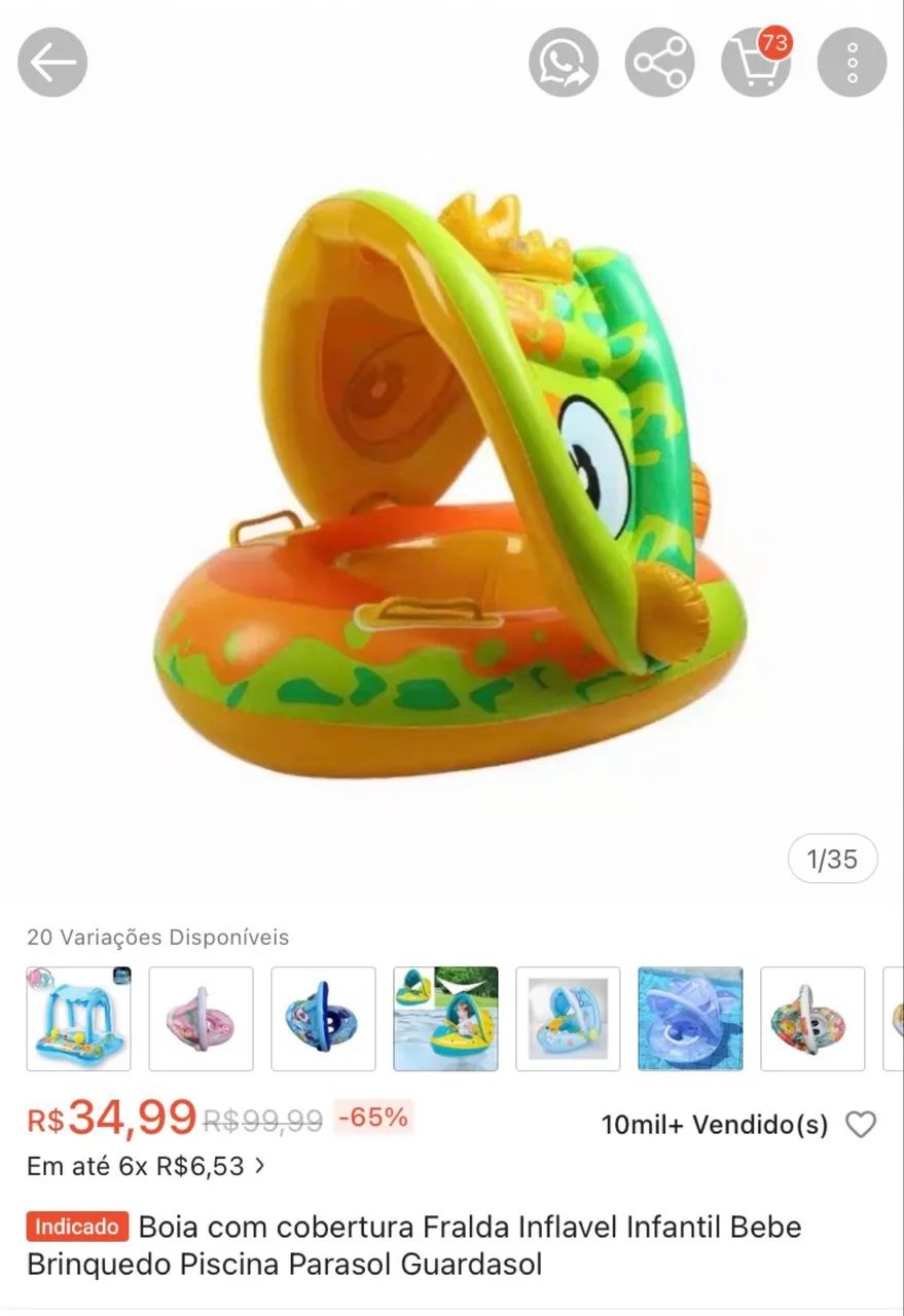 Boia infantil