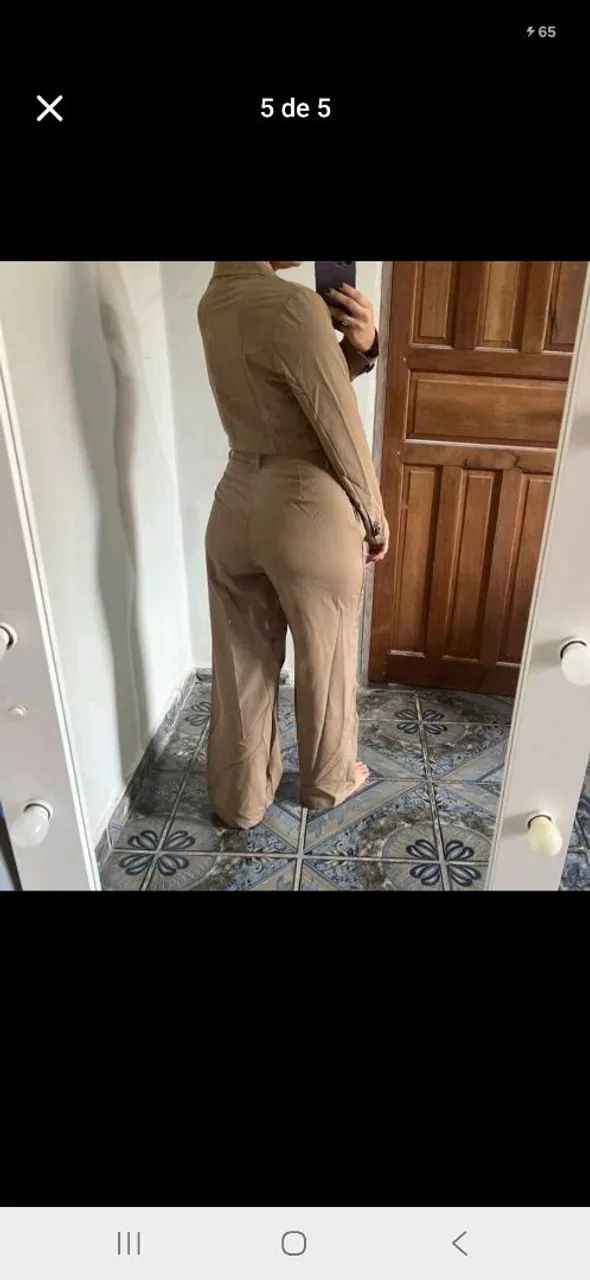 Conjunto calça casaco shein - Foto 4