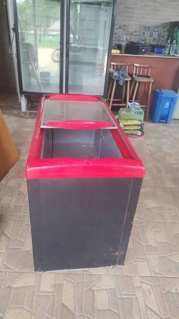 Freezer horizontal para sorvete ou bebidas  - Foto 2