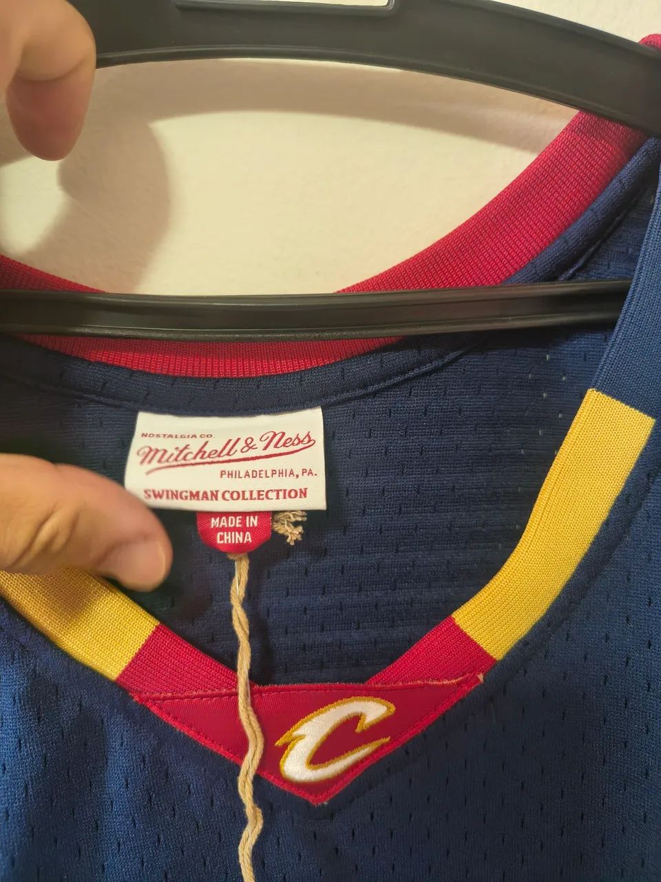 Regata Jersey Mitchell & Ness Lebron James Cavs 2008/09 Away - Foto 3