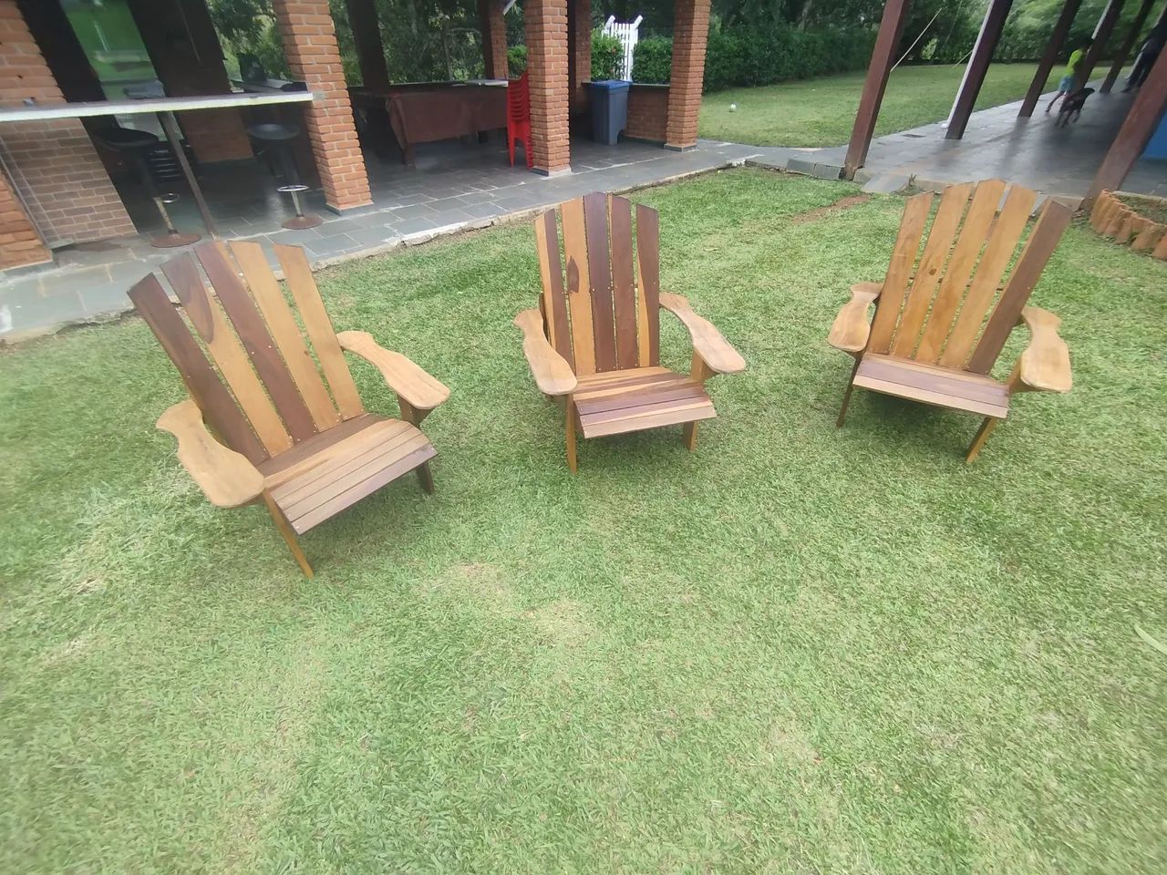 Cadeiras ADIRONDACK estilo pavão  - Foto 2