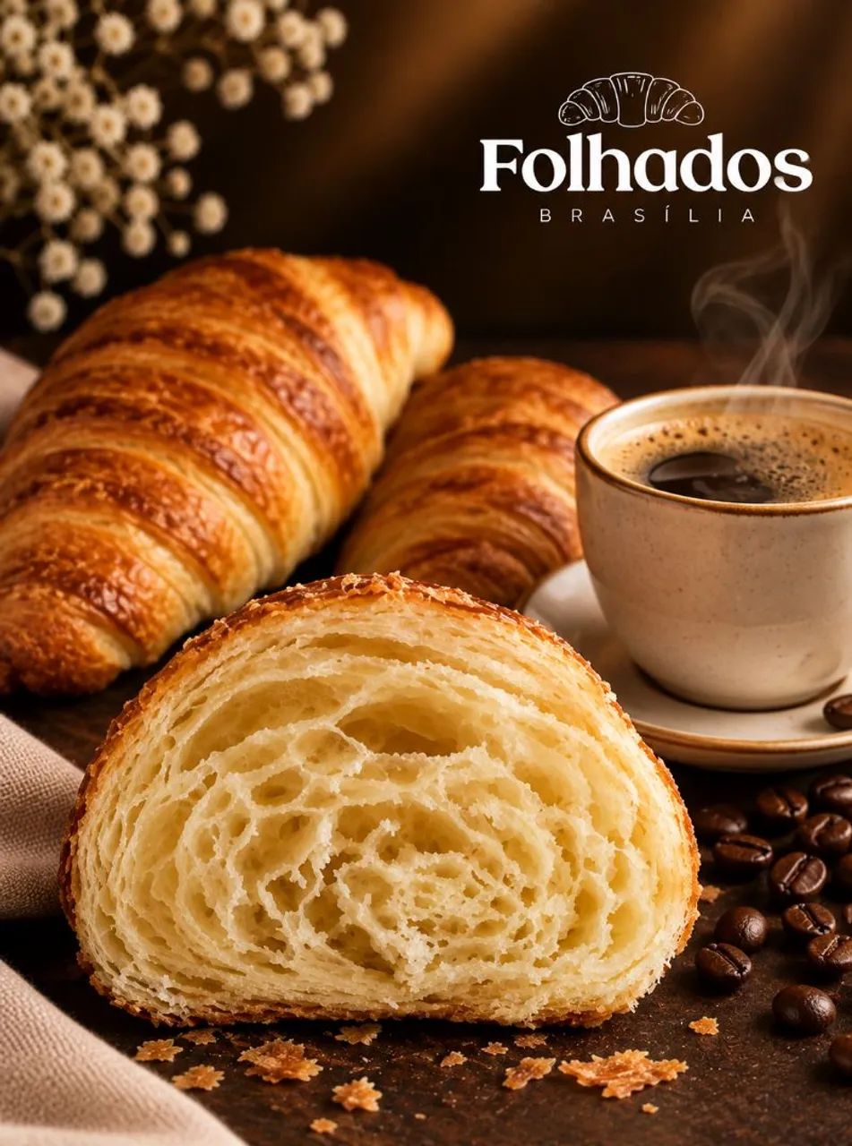 Croissant no atacado 