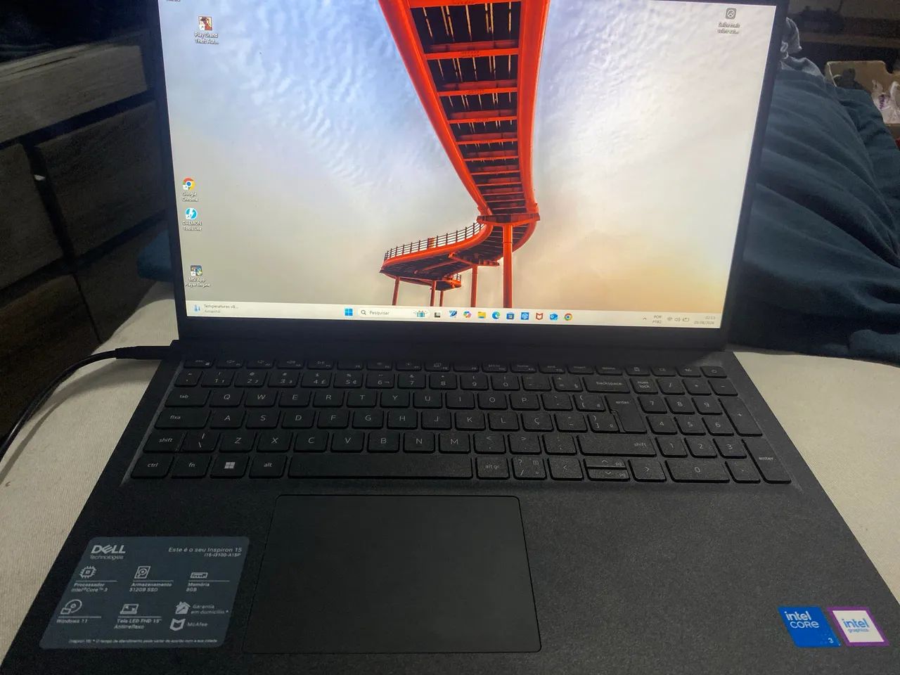 Notebook Dell Novo na caixa ! - Foto 3