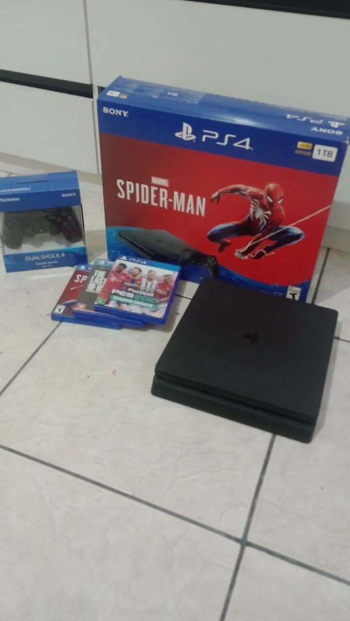 PS4 SLIM SPIDER-MAN - Foto 2
