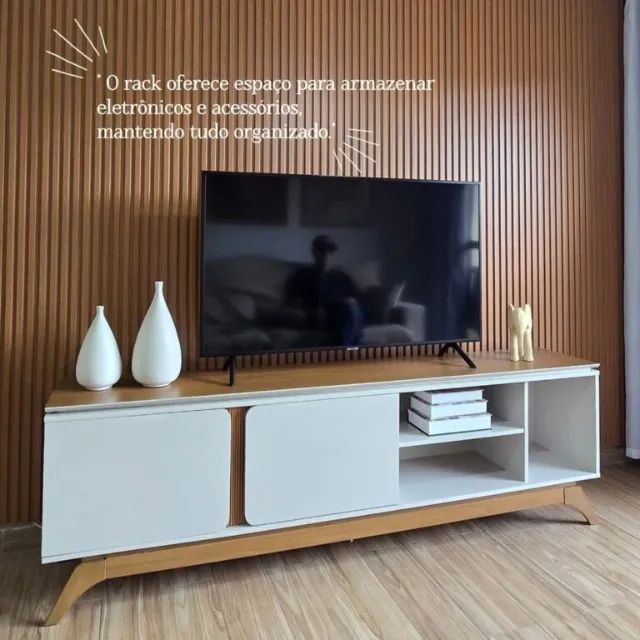 RACK ISTAMBUL 2,00M  MDF. PRONTA ENTREGA.